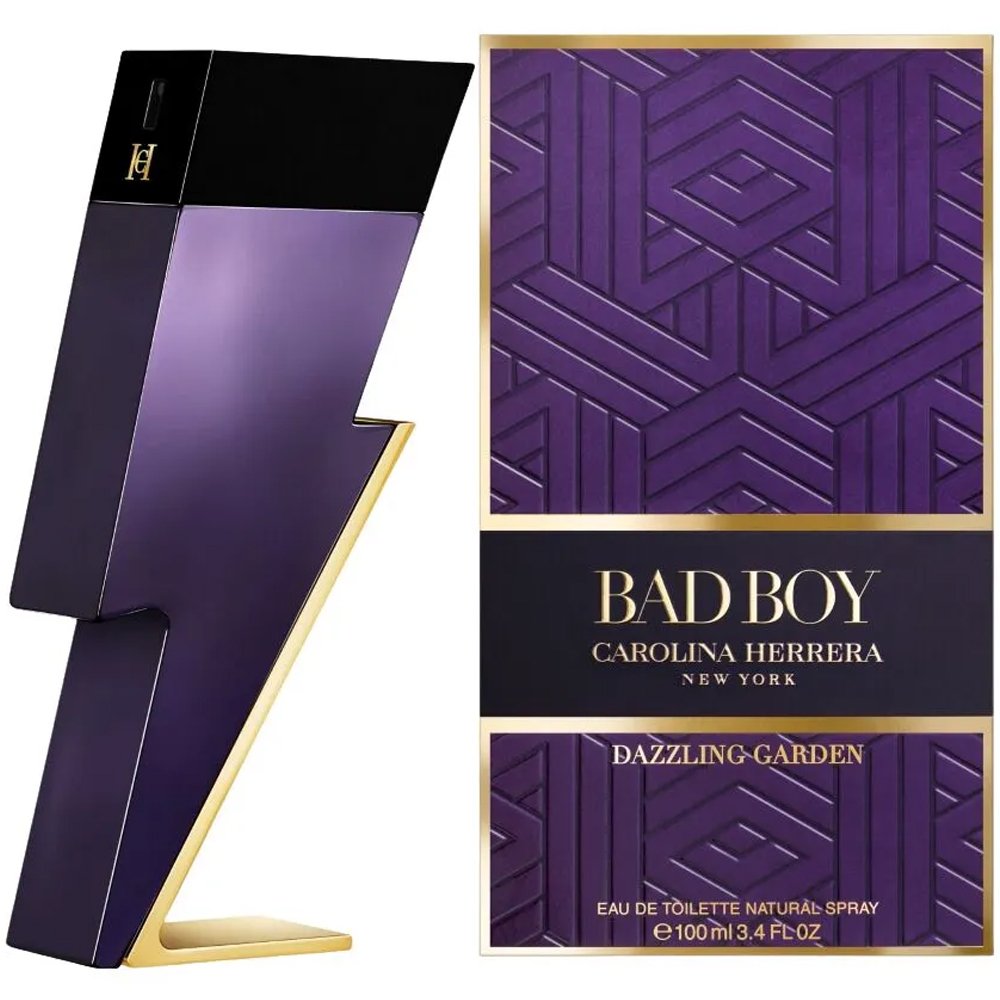 Foto do Produto Perfume Carolina Herrera Bad Boy Dazzling Garden EDT Masculino - 100ML