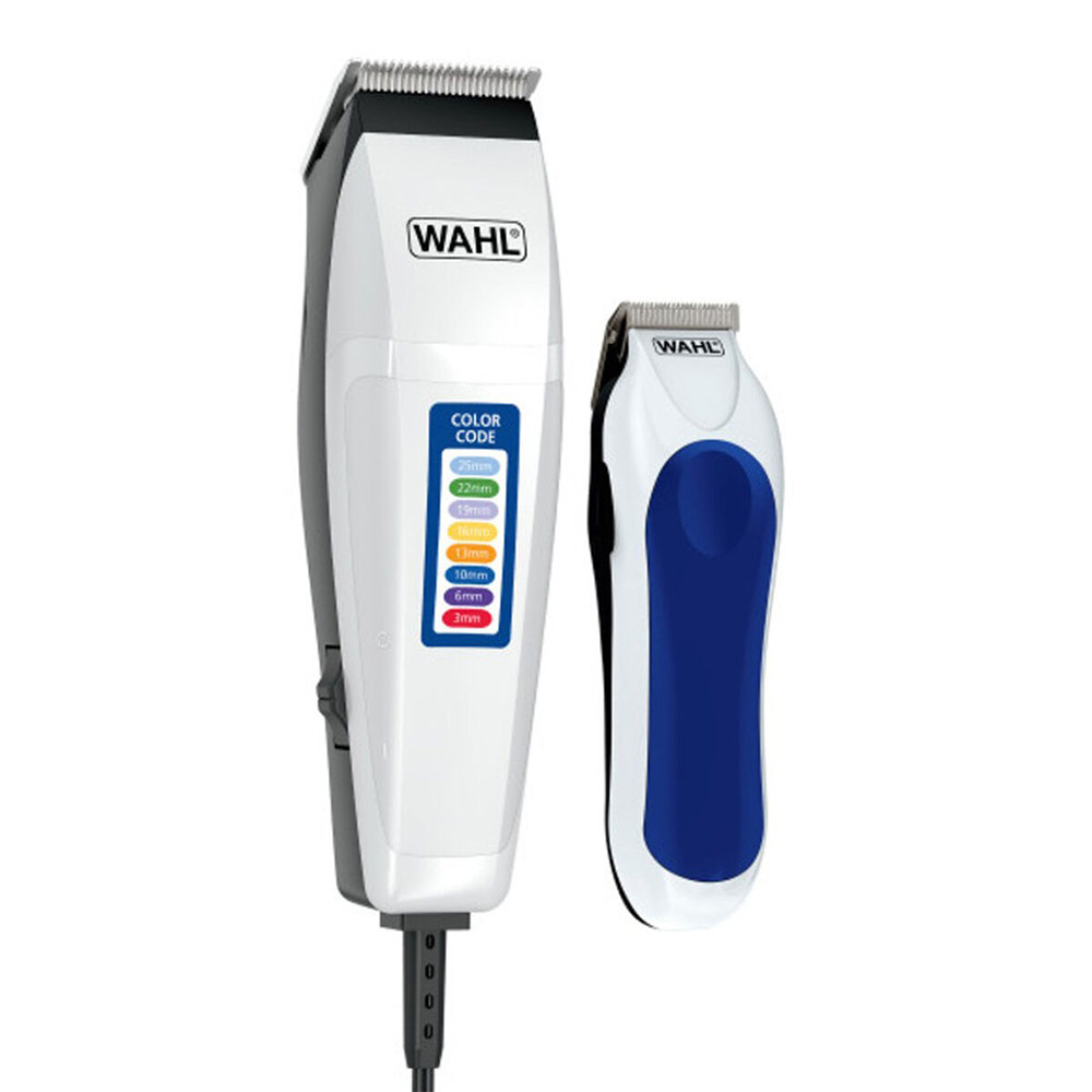 Foto do Produto Máquina de Cortar Cabelo Wahl Color Code Combo 9314-1758 230V - Branca