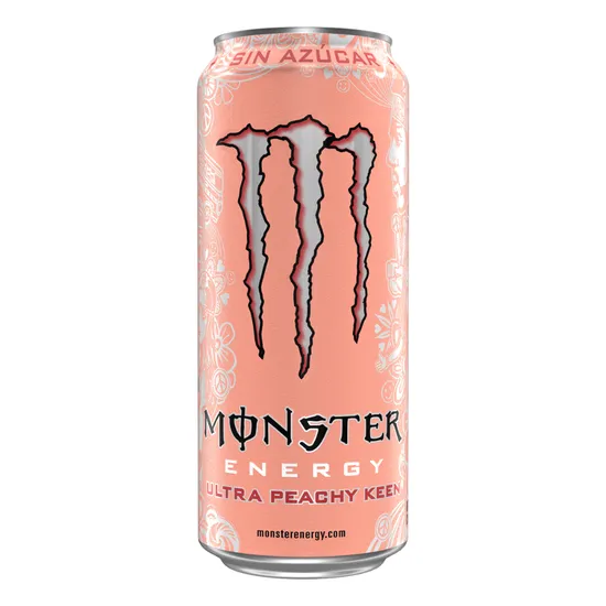 Foto do Produto MONSTER ENERGETICO ULTR PEACH KEN 473ML