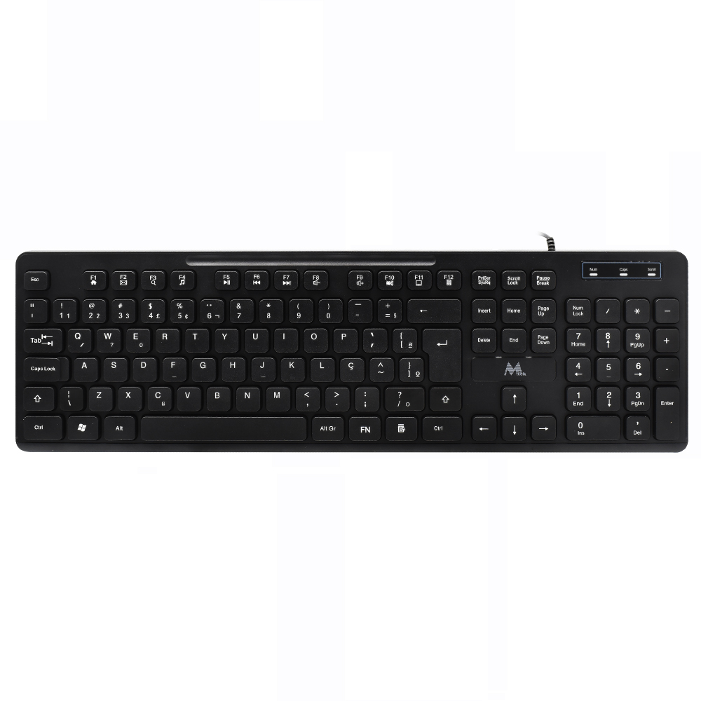 Foto do Produto Teclado Mtek KB-8269 USB / Portugues - Preto