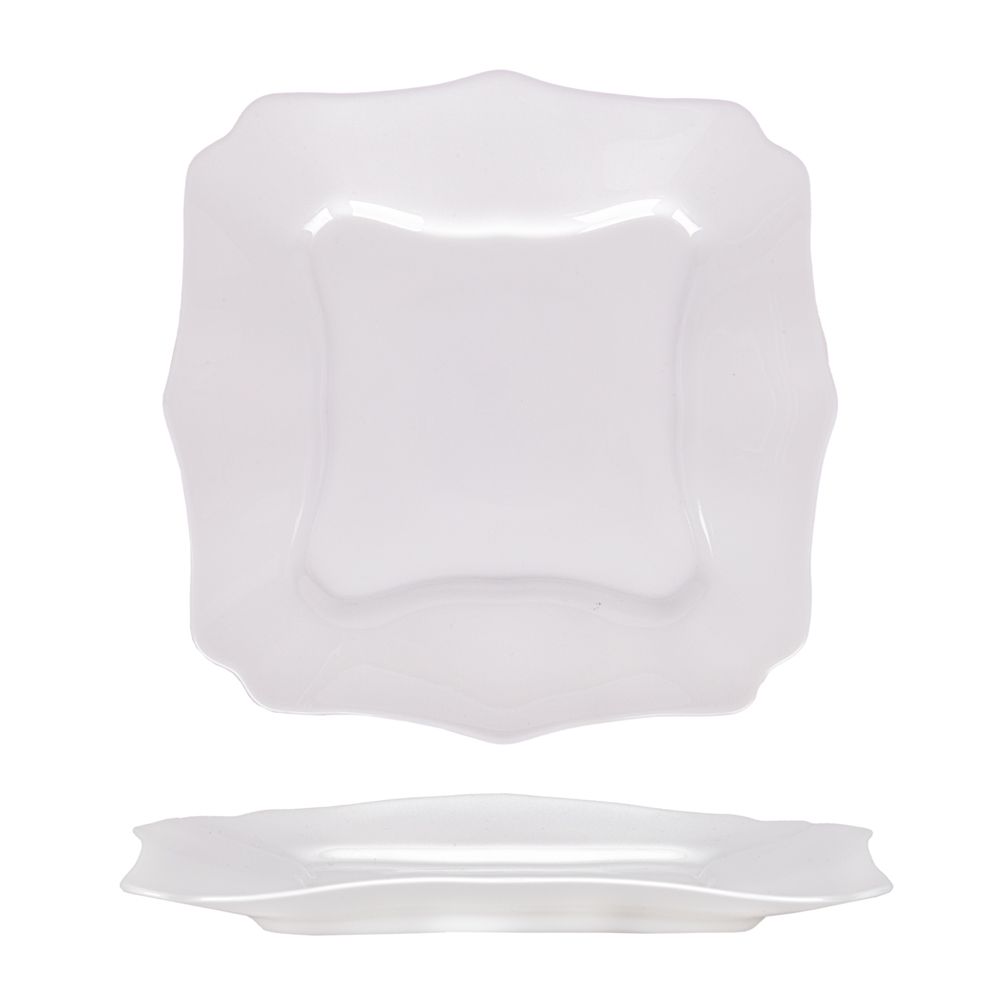 Foto do Produto PLATO DE VIDRIO BLANCO 10"