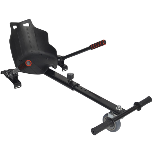 Foto do Produto Cadeira Para Scooter Hover Kart Keen / Carrinho Para Hoverboard - Preto