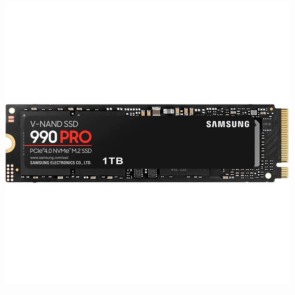 Foto do Produto HD SSD M.2 1TB Samsung 990 Pro NVME MZ-V9P1T0B/AM