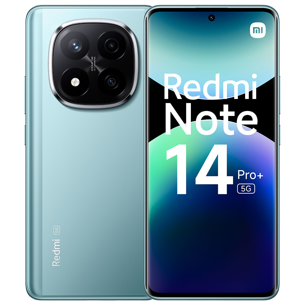 Foto do Produto Celular Xiaomi Redmi Note 14 Pro+ 5G 12GB de RAM / 512GB / Tela 6.67" / Dual Sim - Fros Azul (Global)