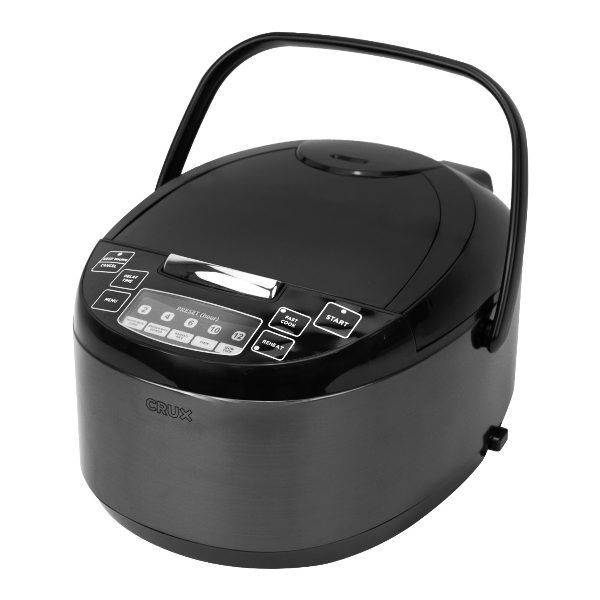Foto do Produto Panela Eletrica Para Arroz Crux EB-FCQ38A / 600W / 12 Xícaras / 110V - Preto