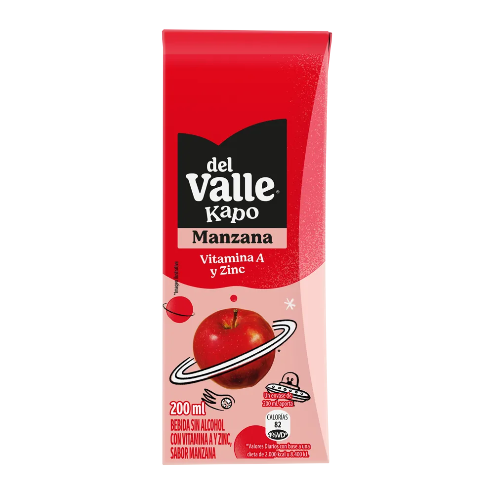 Foto do Produto DEL VALLE KAPO JUGO MANZANA 200ML
