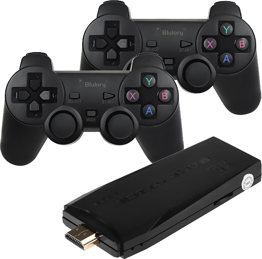 Foto do Produto Game Stick Blulory Lite 4K 2.4G Wireless Controller Gamepad