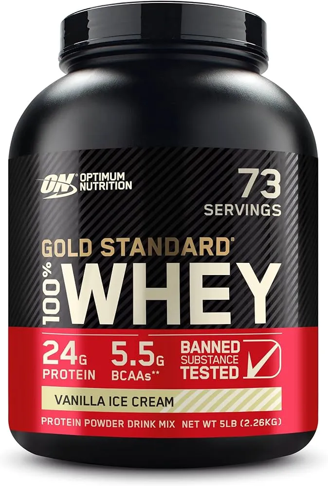 Foto do Produto OPTIMUM NUTRITION WHEY PROTEIN VAINILLA PLASTICO S/C
