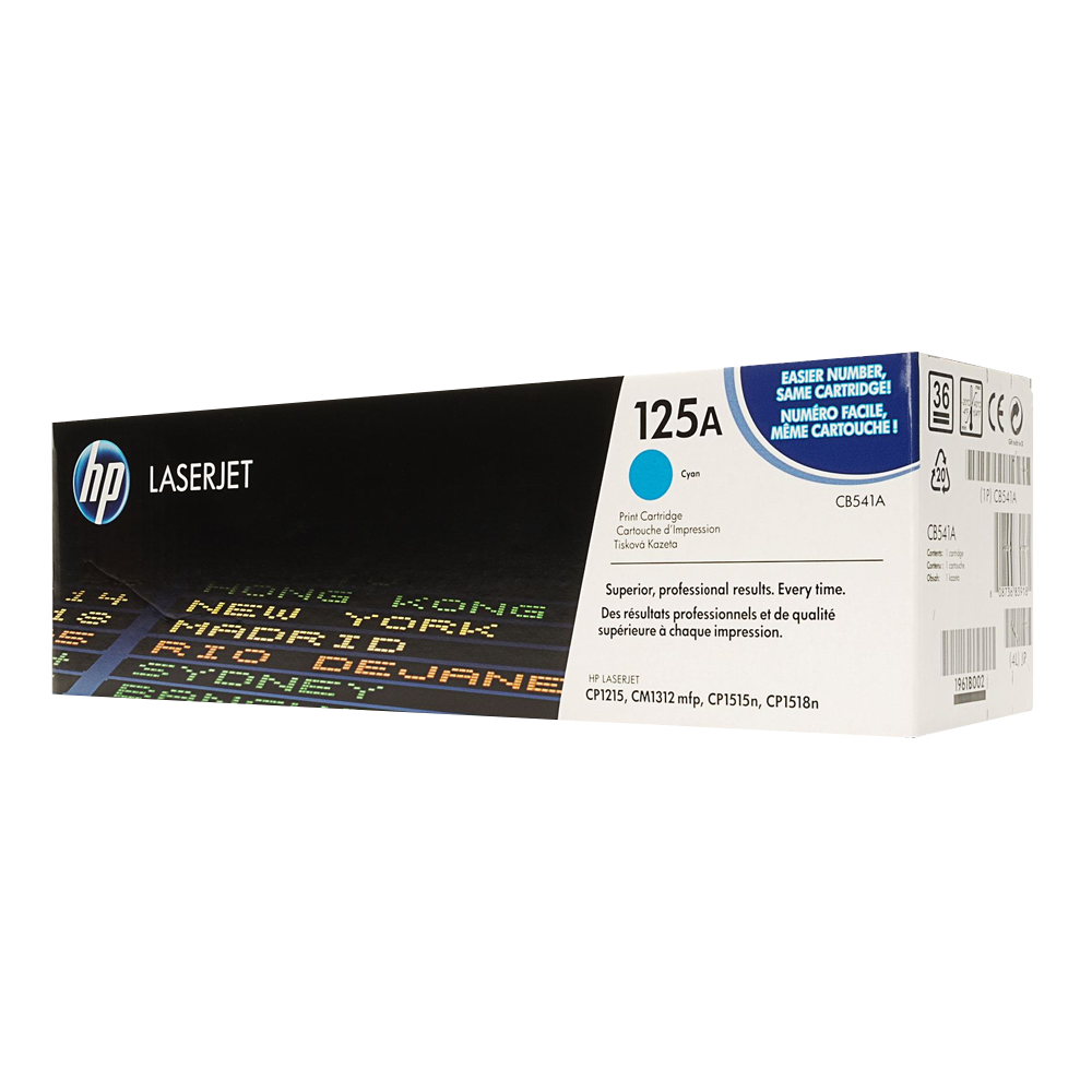 Foto do Produto Toner HP 125A Cyan - CB541A