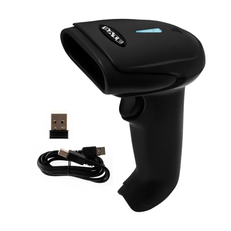 Foto do Produto Leitor de código de barras Satellite A-SCAN02 2.4G - Black