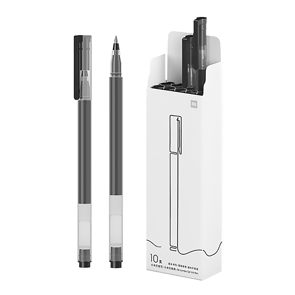 Foto do Produto Caneta Xiaomi Mi High Capacity Gel Pen MJZXB02WCHW- Preto (10 Pecas)
