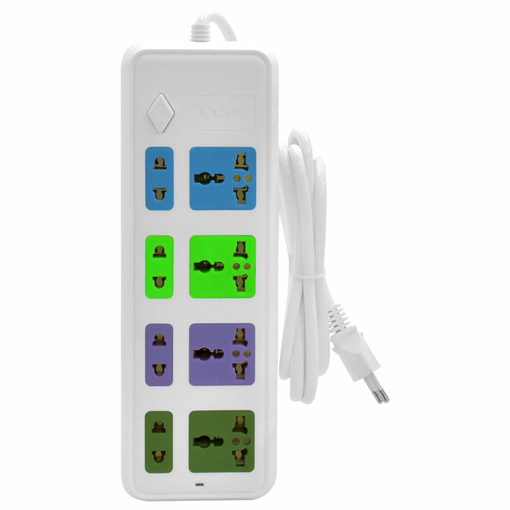 Foto do Produto Filtro de Linha Satellite A-R382W 8 Tomadas / 2M