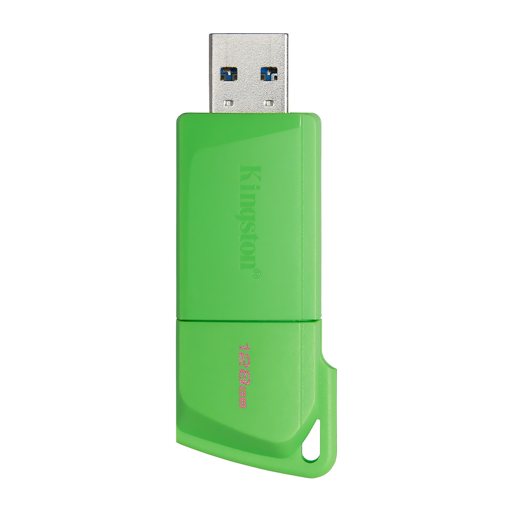 Foto do Produto Pendrive Kingston Exodia M 128GB USB 3.2 - Verde (KC-U2L128-7LG)