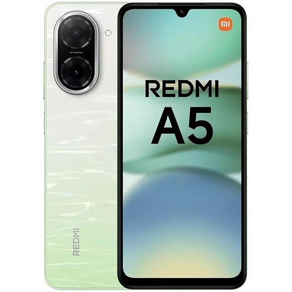 Foto do Produto Celular Xiaomi Redmi A5 Dual SIM de 128GB/4GB RAM de 6.88" 32MP/8MP - Lake Green (Global)