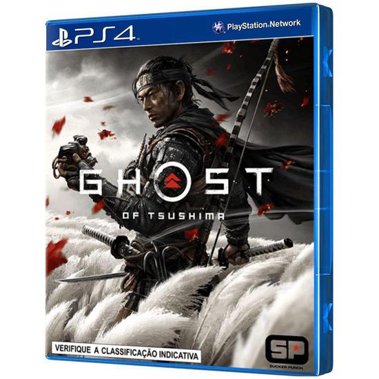 Foto do Produto Game Ghost Of Tsushima Playstation 4