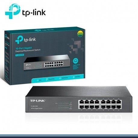 Foto do Produto HUB SWITCH TP-LINK 16P TL-SG1016D 10/100/1000