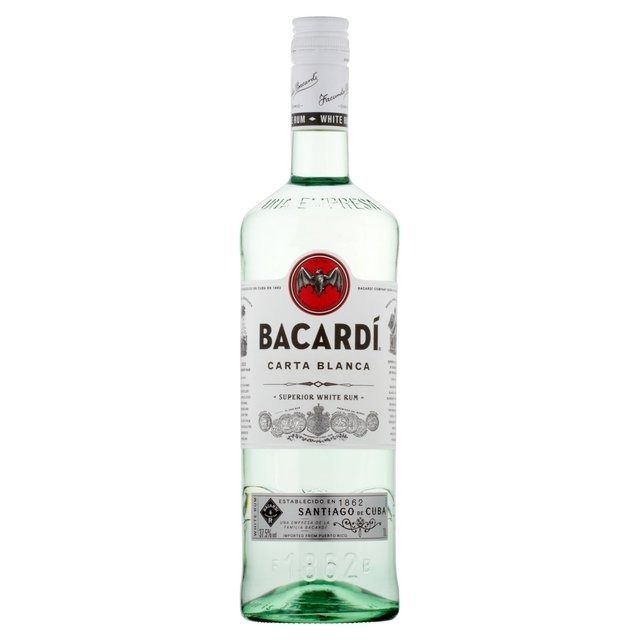 Foto do Produto RUM BACARDI CARTA BLANCA 1000ML