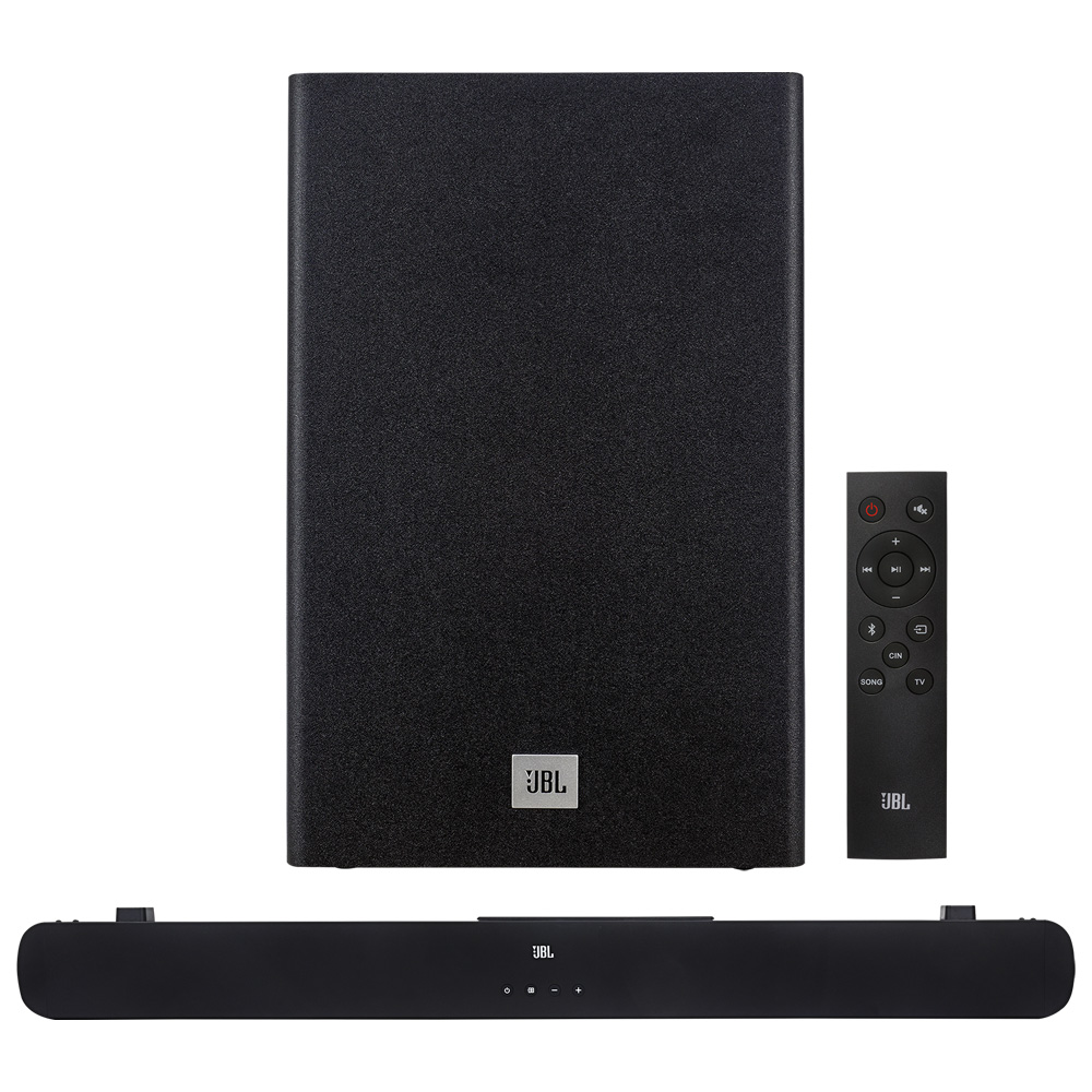 Foto do Produto Soundbar JBL Cinema 2.1 SB180 Bluetooth / USB / HDMI - Preto