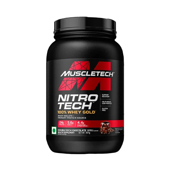 Foto do Produto Whey MuscleTech NitroTech Double Rich Chocolate 921G