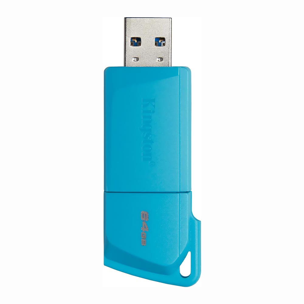 Foto do Produto Pendrive Kingston Exodia M 64GB USB 3.2 - Azul (KC-U2L64-7LB)