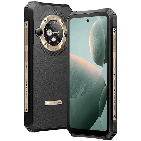 Foto do Produto Celular Blackview BL9000 NFC Dual SIM de 512GB/12GB RAM de 6.78" 50+13MP/50MP - Splendid Gold