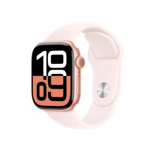 Foto do Produto RELOGIO APPLE WATCH S10 42MM ROSE GOLD MWWH3LW/A GPS S/M