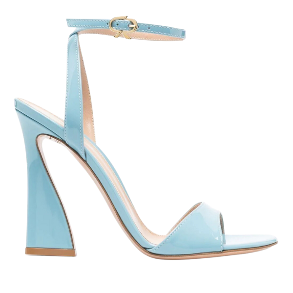 Foto do Produto SANDALIA GIANVITO ROSSI G3182615RIC AZUL CELESTE/VERAI