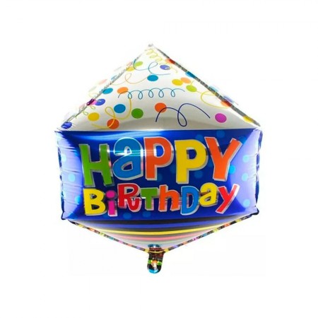 Foto do Produto Balao para Festas Cubo Happy Birthday YSBL330
