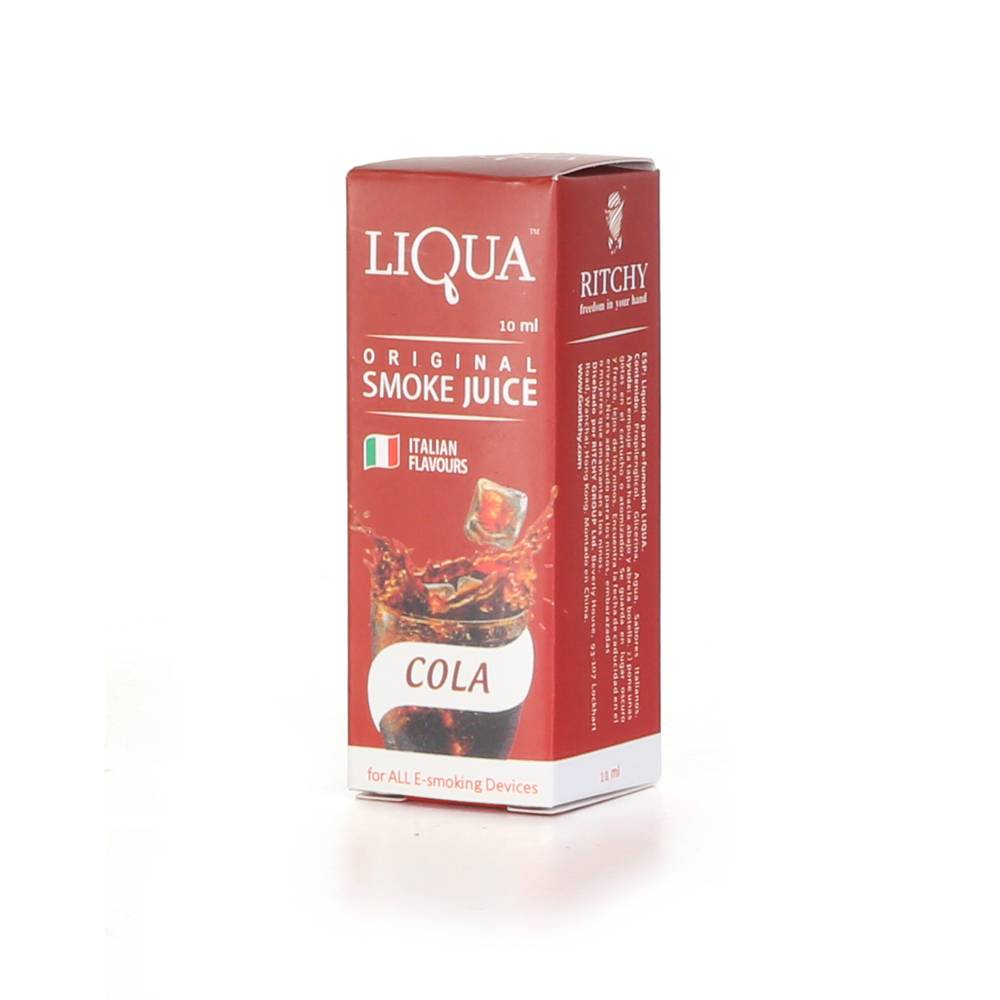 Foto do Produto Essência Liqua Cola Zero para Cigarro Eletrônico