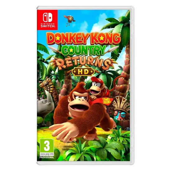 Foto do Produto Game Donkey Kong Country Returns HD Nintendo Switch