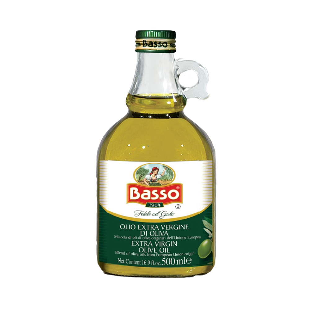 Foto do Produto ACEITE DE OLIVA BASSO EXTRA VIRGEN AMPHORA 500ML