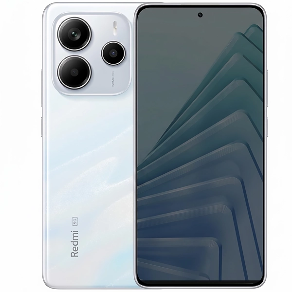 Foto do Produto Celular Xiaomi Redmi Note 14 5G Dual SIM 256GB/8GB RAM de 6.67" 50+8+2MP/20MP - Mystiqui White (India)