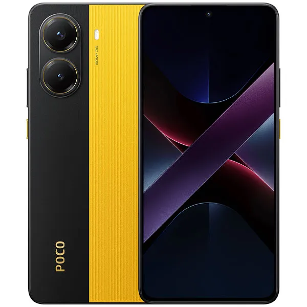 Foto do Produto Celular Xiaomi POCO X7 Pro NFC Dual SIM 256GB/12GB RAM de 6.67" 50+8MP/20MP - Amarelo (Global)