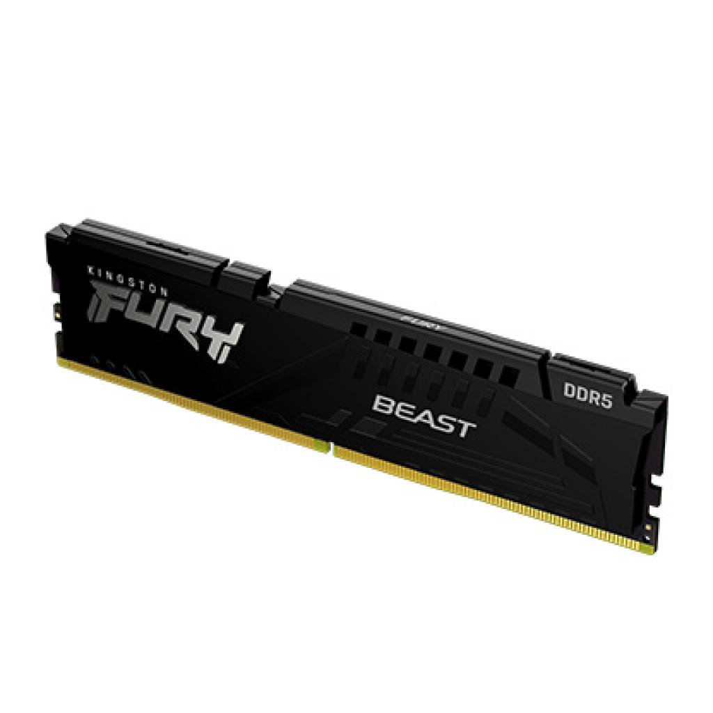 Foto do Produto Memoria DDR5-32GB 6000 Kingston Fury Beast Black
