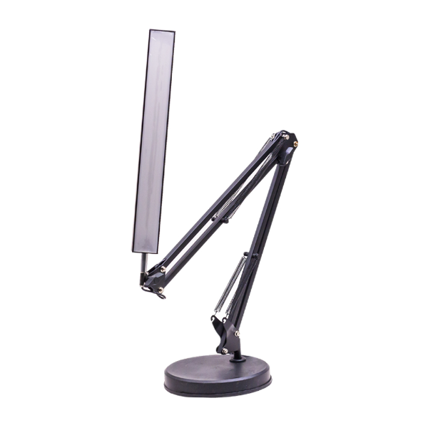 Foto do Produto Lampada de Mesa Led Luo LU-582 / 70CM / Articulavel - Preto