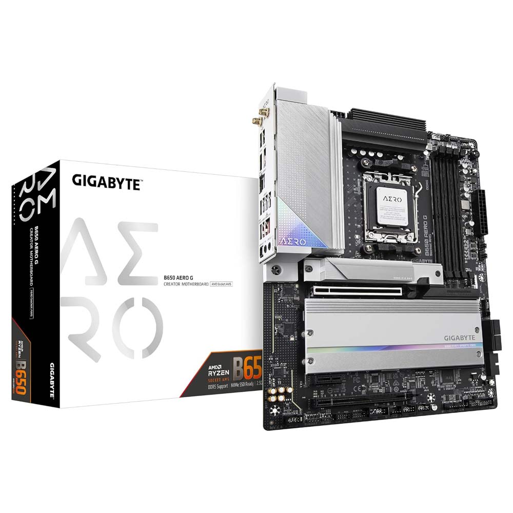 Foto do Produto Placa Mae Gigabyte B650 Aero G Socket AM5 / DDR5