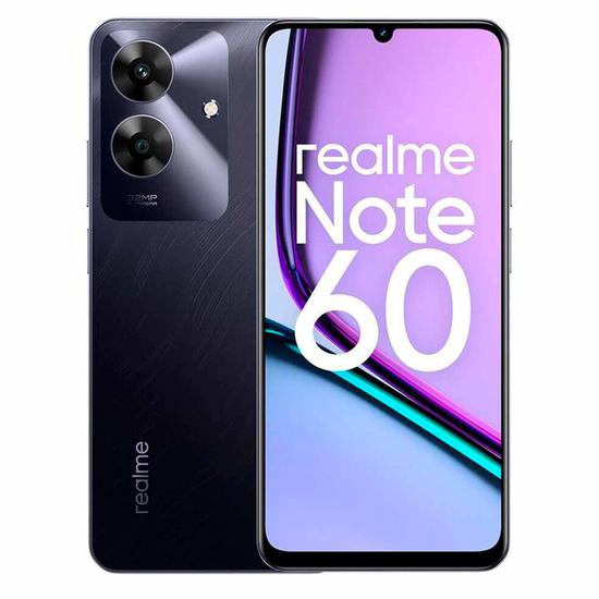 Foto do Produto CELL REALME NOTE 60 4GB RAM 128GB - BLACK (GLOBAL)