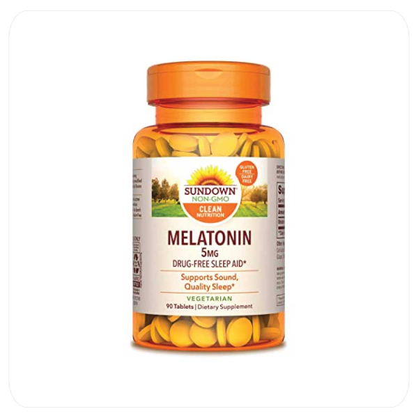 Foto do Produto SUNDOWN NATURALS MELATONIN 5MG 90 COMP