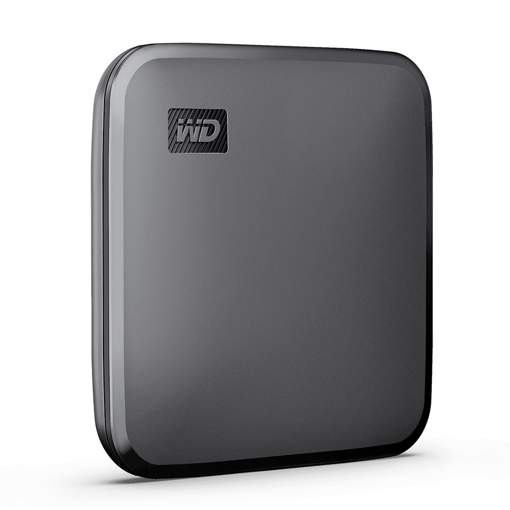 Foto do Produto SSD Externo Western Digital Elements SE USB-3.0 480GB Preto - WDBAYN4800ABK