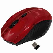 Foto do Produto MOUSE MTEK PMF433R WIRELESS VERMELHO