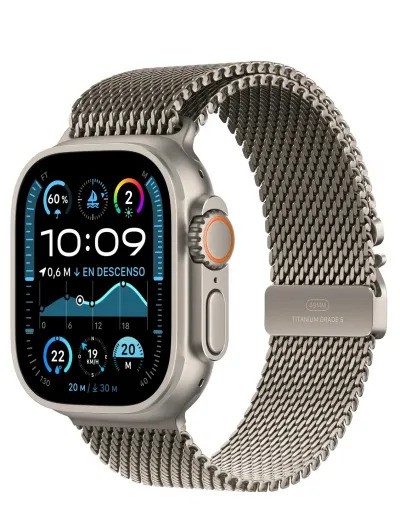 Foto do Produto Relogio Apple Watch Ultra 2 49mm Natural Ti Natural Tml S Mx4m3l