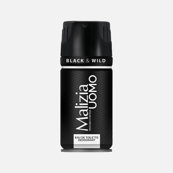 Foto do Produto DESODORANTE SPRAY MALIZIA BLACK & WILD 150ML