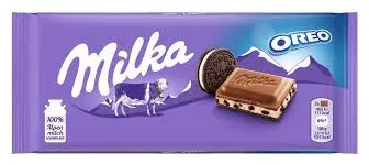 Foto do Produto MILKA CHOCOLATE MILKA&OREO - 100GR .