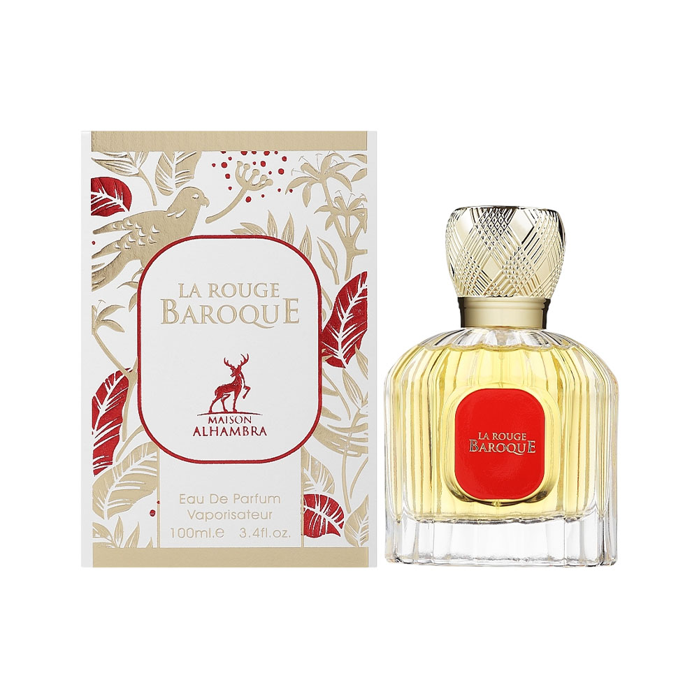 Foto do Produto PERFUME MAISON ALHAMBRA LA ROUGE BAROQUE EAU DE PARFUM 100ML