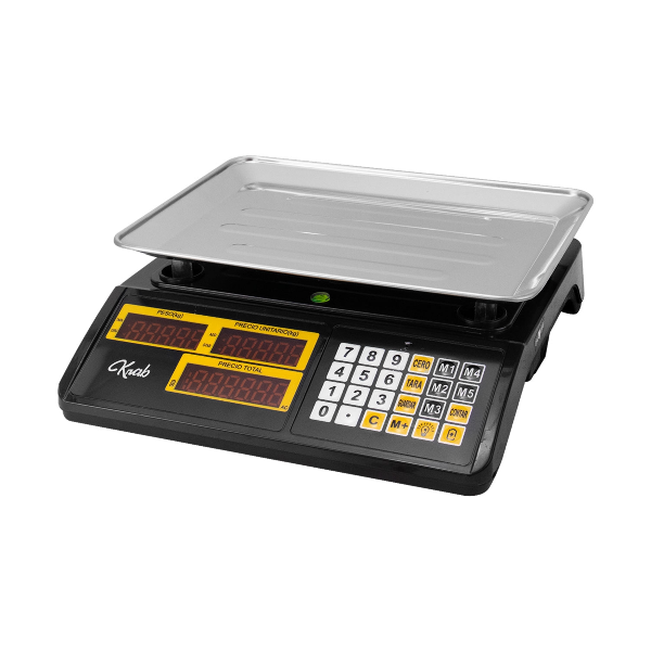 Foto do Produto Balança Digital Comercial Krab KBBDC40 Para Ate 40 KG / Bivolt - Preto