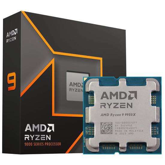 Foto do Produto Processador AMD Ryzen 9 9950X 4.3GHz AM5 80MB