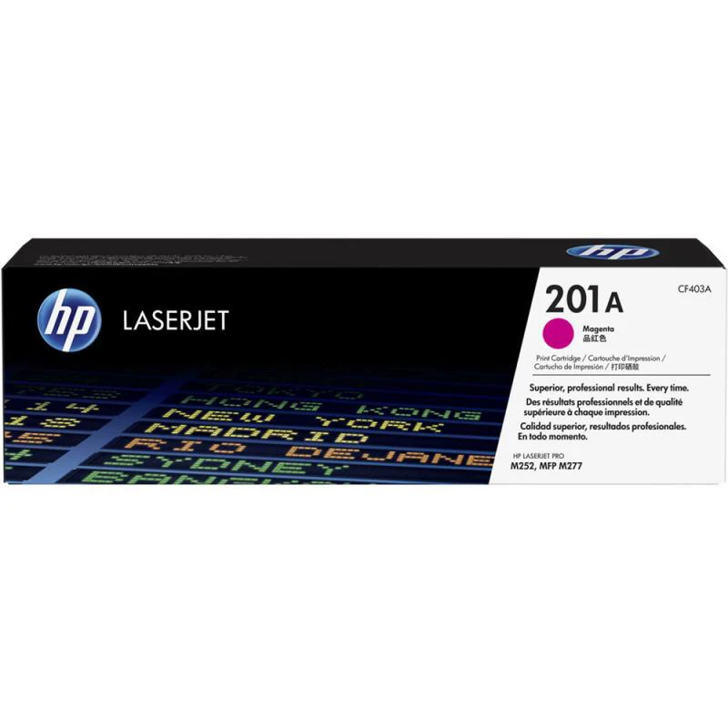 Foto do Produto TONER HP 201A CF403A Magenta ( Impressora LaserJet M252 / MFP M277 )