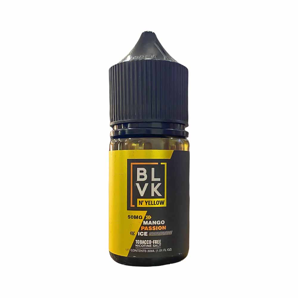 Foto do Produto Esencia Blvk Nic Salt Yellow Mango Passion Ice 50mg 30ml