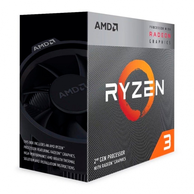 Foto do Produto CPU AMD AM4 RYZEN R3 5300G BOX 4.2GHZ C/VIDEO 100-100000253B0