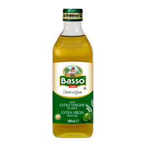 Foto do Produto Azeite de Oliva Extra Virgem Basso Garrafa 500Ml
